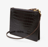 DOUBLE SAC BRETELLE - KALAMATA CROCO