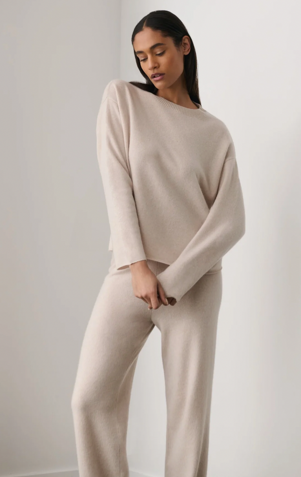 PYPER PULLOVER IN PARCHMENT