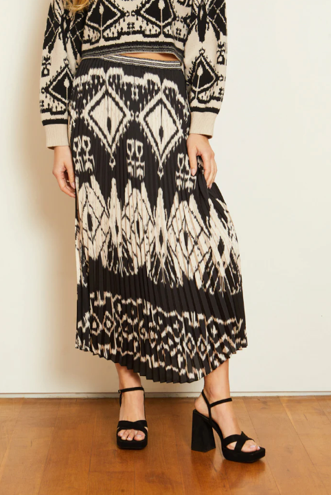 LUCILLE IKAT TAPESTRY SKIRT