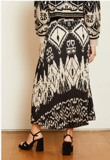 LUCILLE IKAT TAPESTRY SKIRT