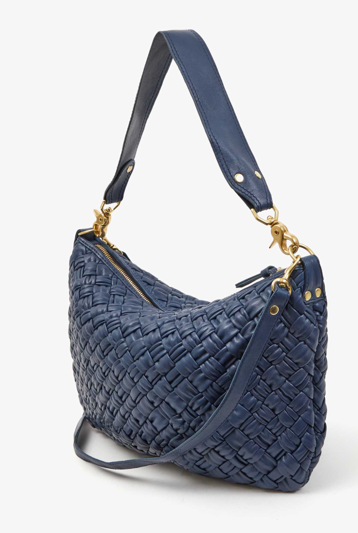 PETIT MOYEN MESSENGER - BRIGHT NAVY PUFFY