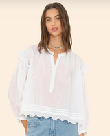 LUCIELLE TOP - WHITE