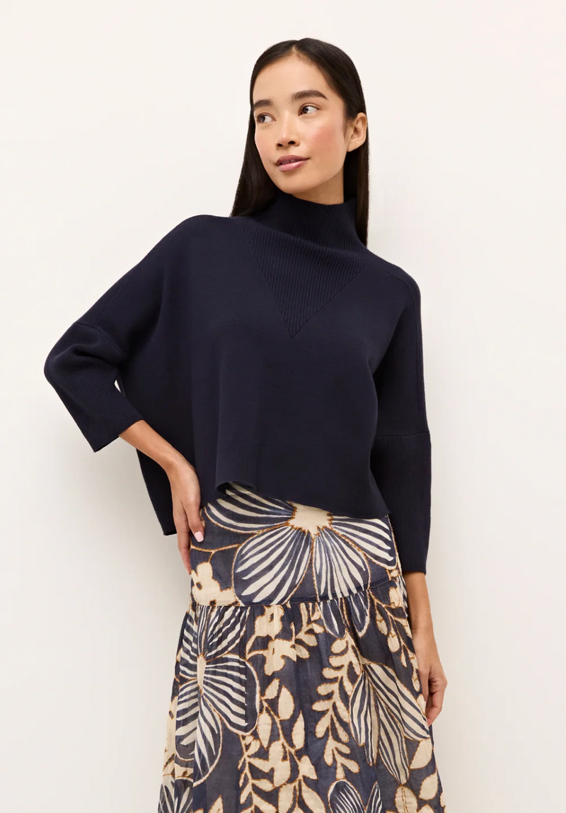 CLAUDIE POPOVER - NAVY