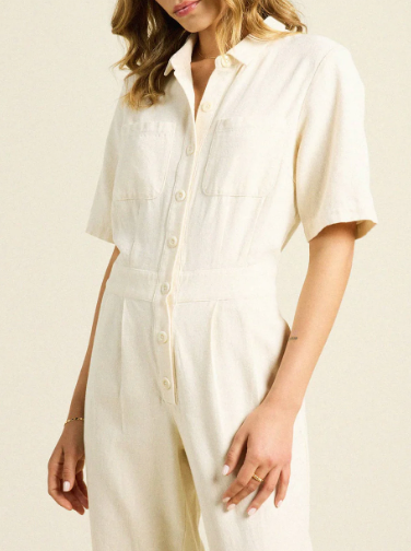 AUDRA JUMPSUIT - IVORY