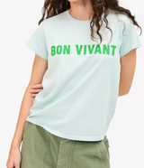 CLASSIC TEE IN SKY BLUE W/GRASS BON VIANT