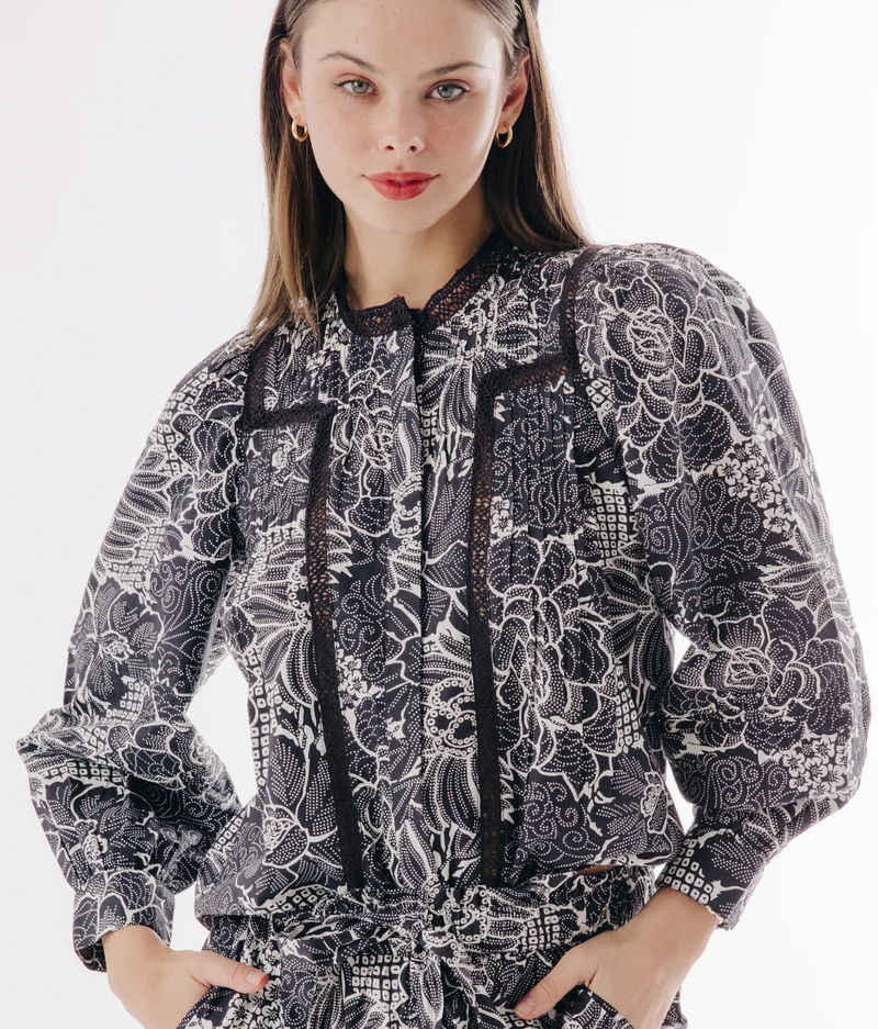 DAWSON TOP IN LORDETHROPE PRINT