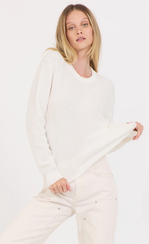 FRANCESCA PULLOVER IN IVORY