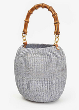 Pot de Miel w/ Bamboo Top Handle in Powder Blue