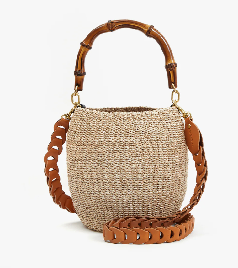 POT DE MIEL W/ BAMBOO HANDLE IN CREAM