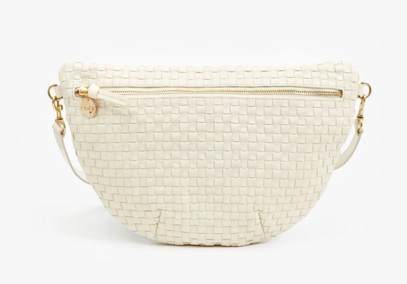 GRANDE FANNY CREAM WOVEN CHECKER