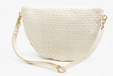 GRANDE FANNY CREAM WOVEN CHECKER