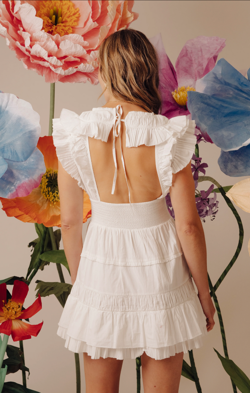 MARIBEL DRESS IN WHITE