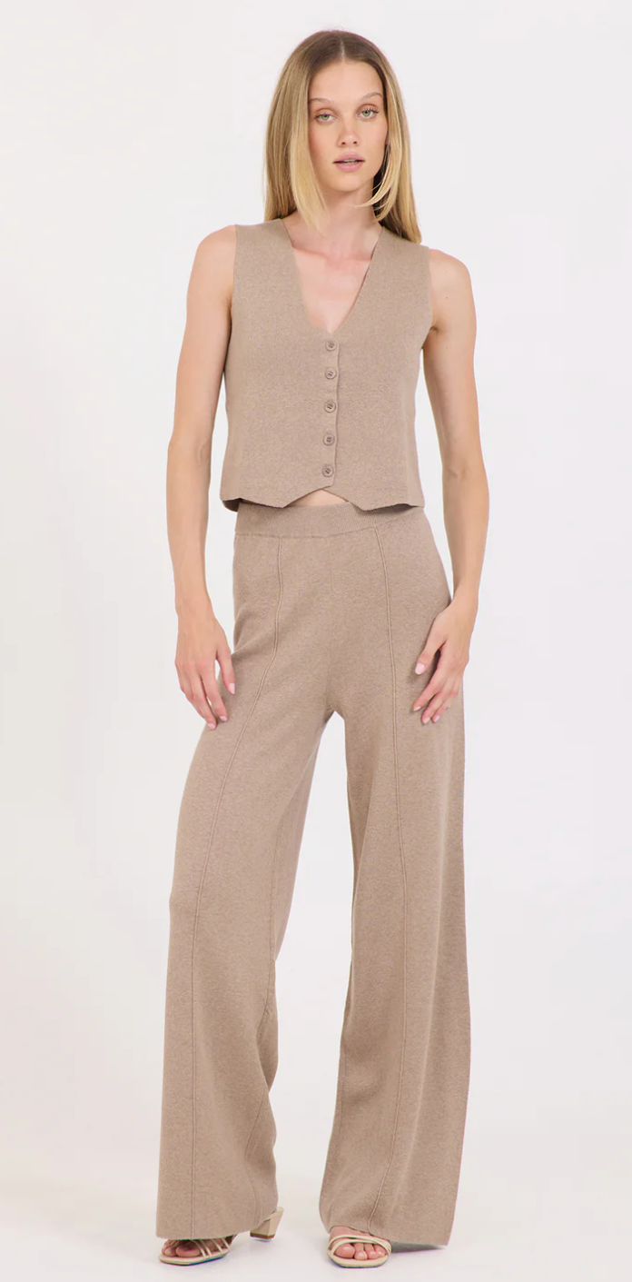 CELINE PANT - STONE