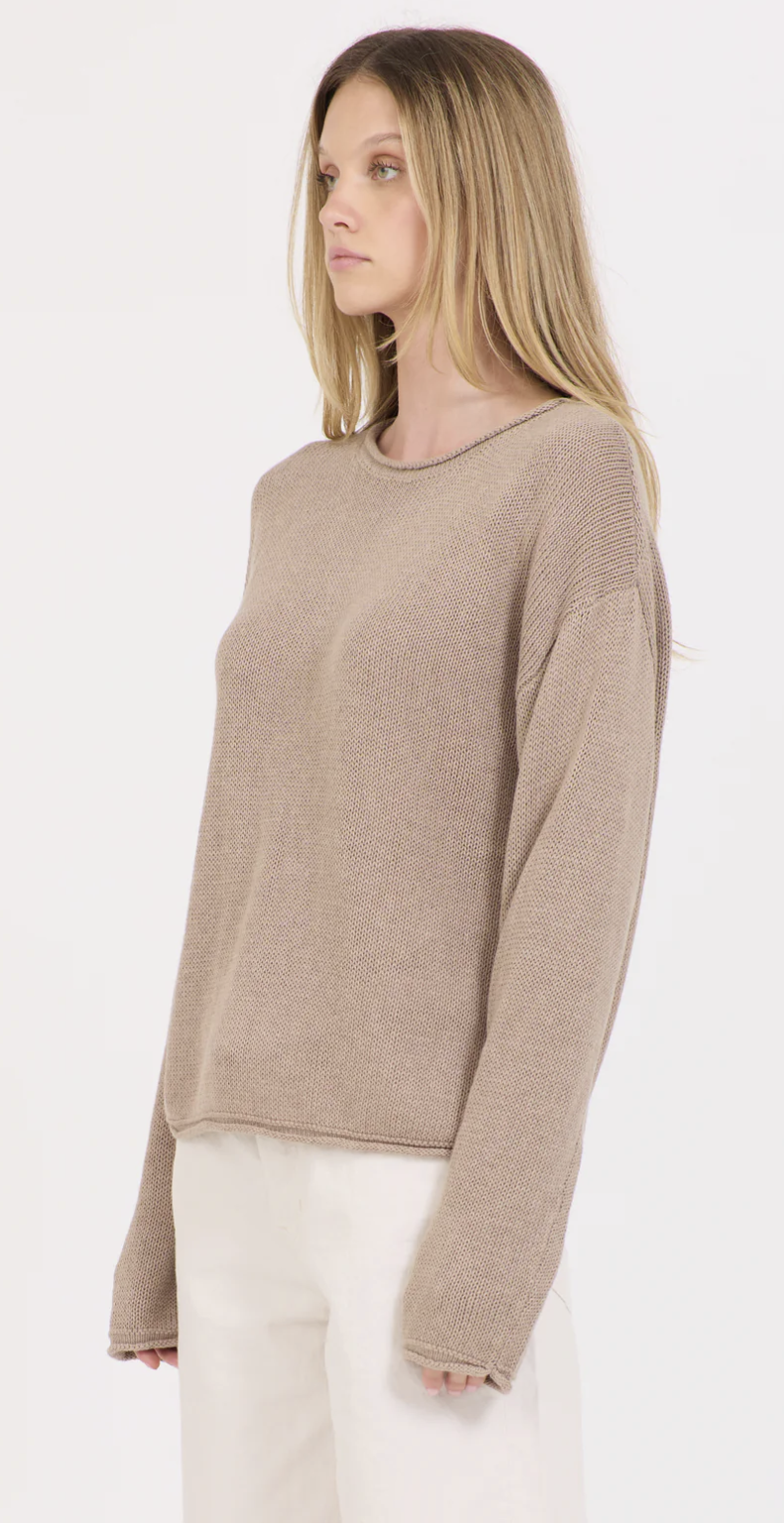 REMI PULLOVER - STONE