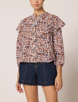 JUNO BLOUSE IN BELLUCCI PRINT