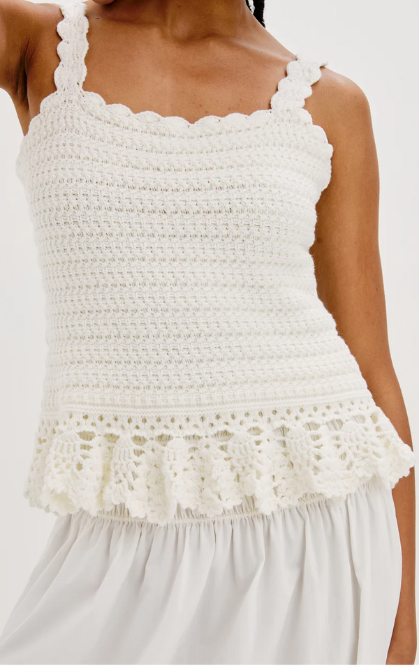 ESTEFANIA IN WHITE