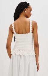ESTEFANIA IN WHITE
