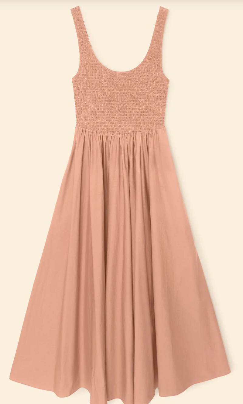 FLORENCE DRESS IN CAPPUCCINO