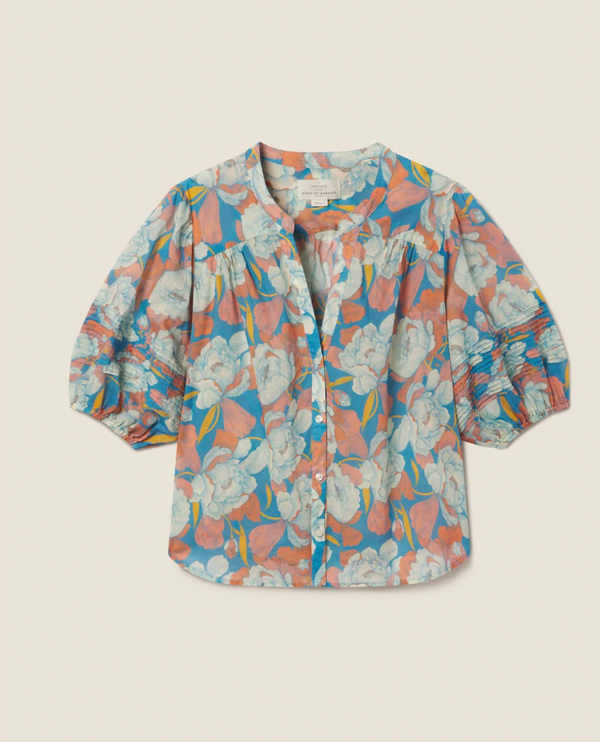 LOREN BLOUSE IN TWILIGHT FLORAL