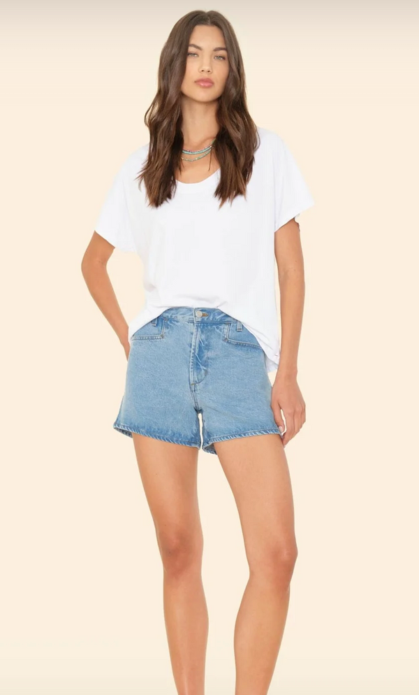 RENNER SHORT IN MALIBU BLUE