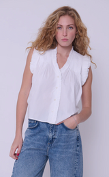 DANA TOP IN WHITE