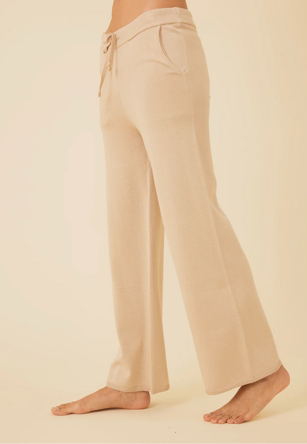 BIANCA CROPPED PANT IN LATTE