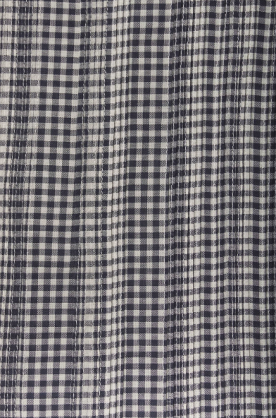 LUCILLE SHORT IN INKWELL GINGHAM