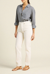 BLAKE OVERZIDED SHIRT IN INKWELL GINGHAM