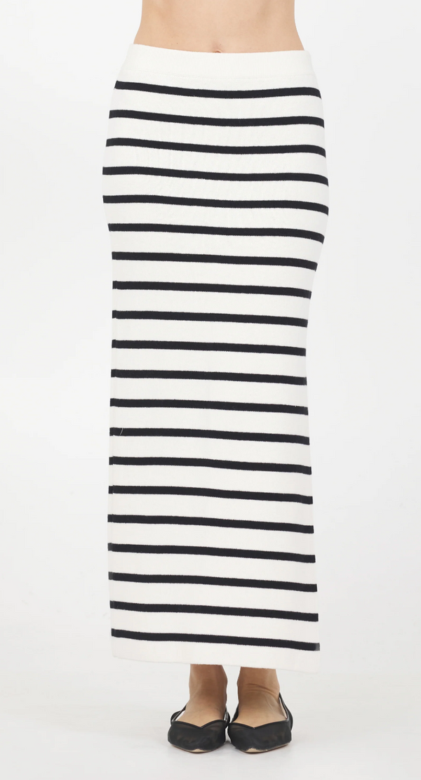 CELINE SKIRT IN IVORY COMBO