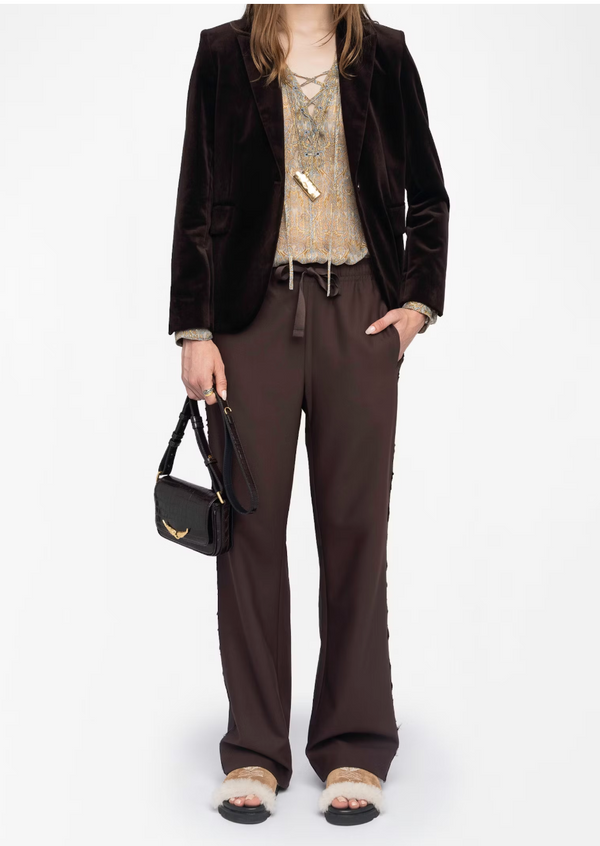 POMA TAILLEUR IN DARK CHOCOLATE