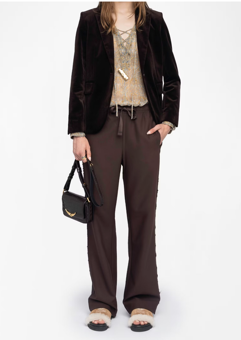 POMA TAILLEUR IN DARK CHOCOLATE