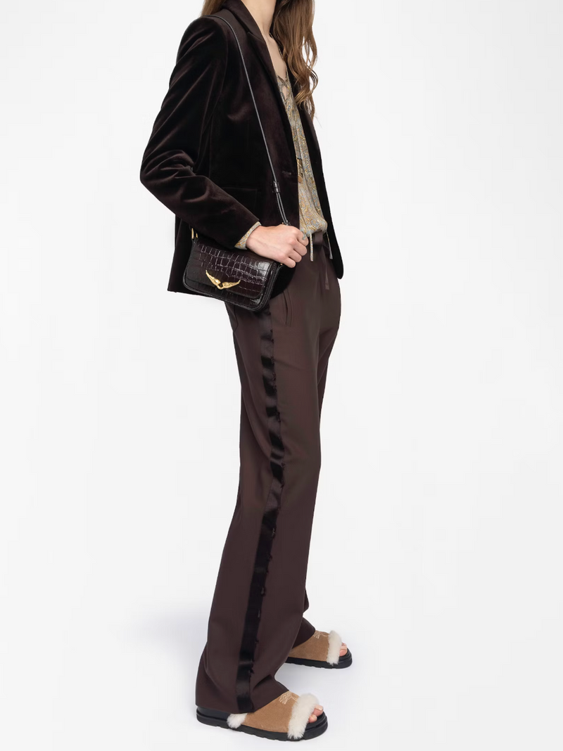 POMA TAILLEUR IN DARK CHOCOLATE