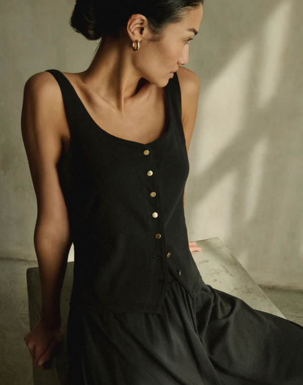 BRYA TANK IN JET BLACK