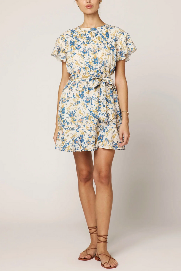LYNN MINI DRESS IN CARINA PRINT