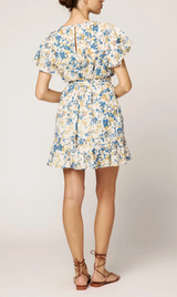 LYNN MINI DRESS IN CARINA PRINT