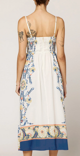TAMASIN MIDI DRESS IN MONACO PRINT