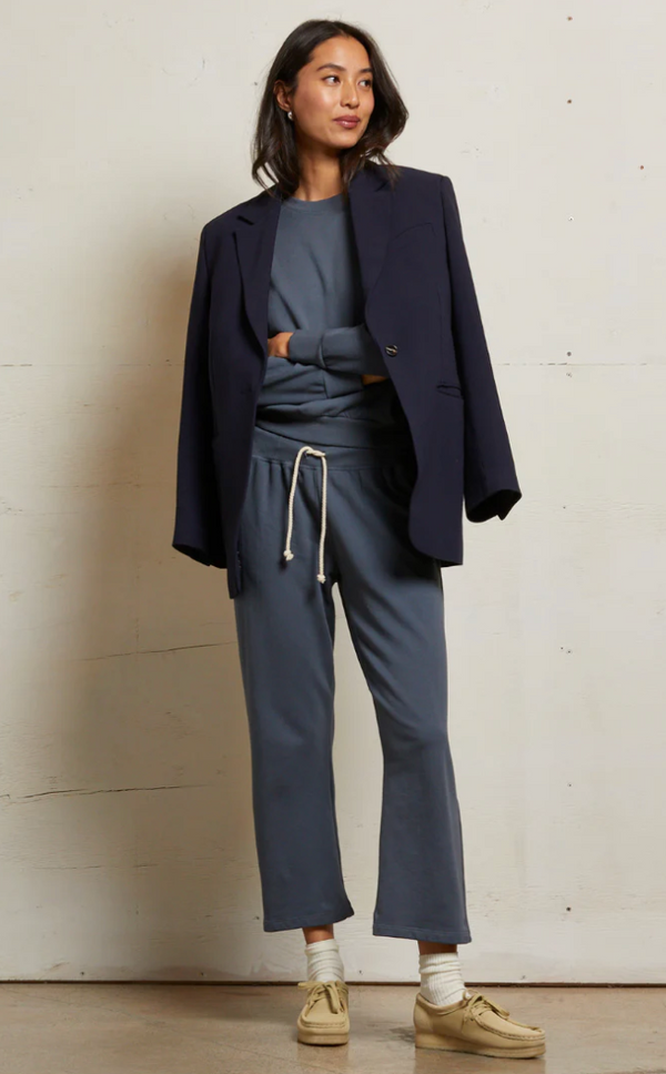 JAMAICA BEACH FLEECE PANT IN SUGAR
