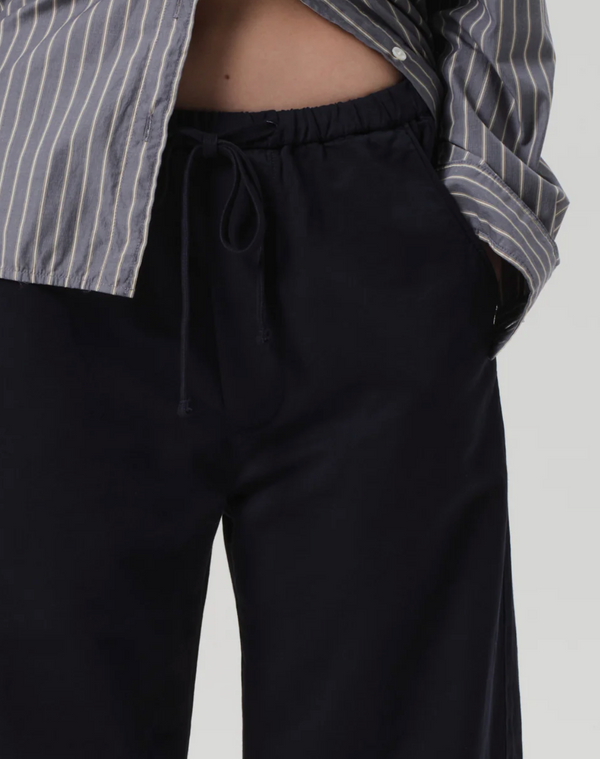 AURORA PULLON IN CORDUROY NAVY