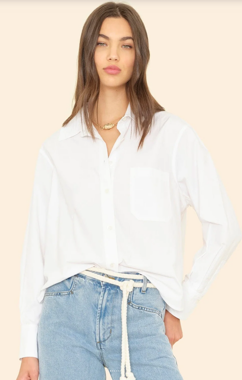MONROE SHIRT IN WHITE
