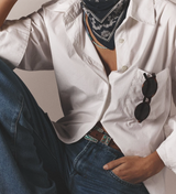 MONROE SHIRT IN WHITE