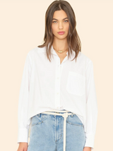 MONROE SHIRT IN WHITE