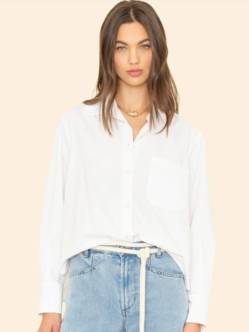 MONROE SHIRT IN WHITE