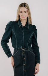 AURORE JACKET IN PAGENT BLUE