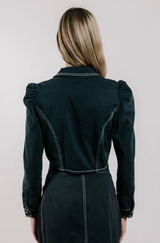 AURORE JACKET IN PAGENT BLUE