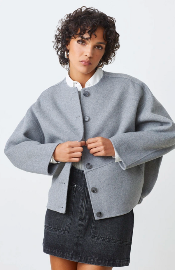 EDDY COAT IN GRIS