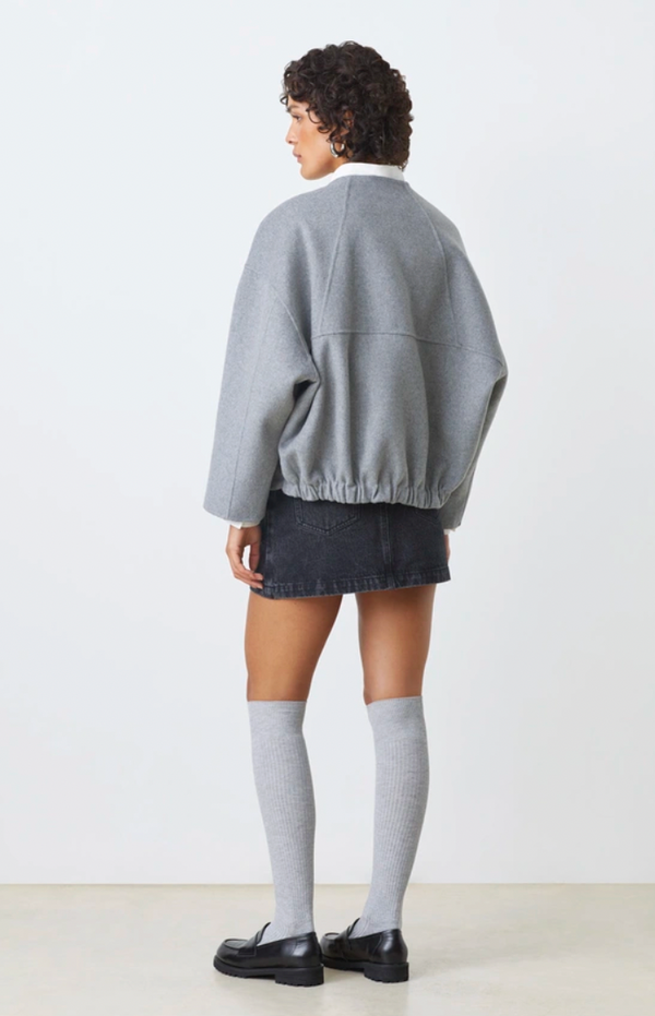 EDDY COAT IN GRIS