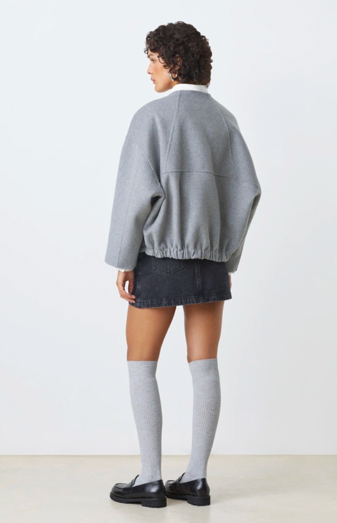 EDDY COAT IN GRIS