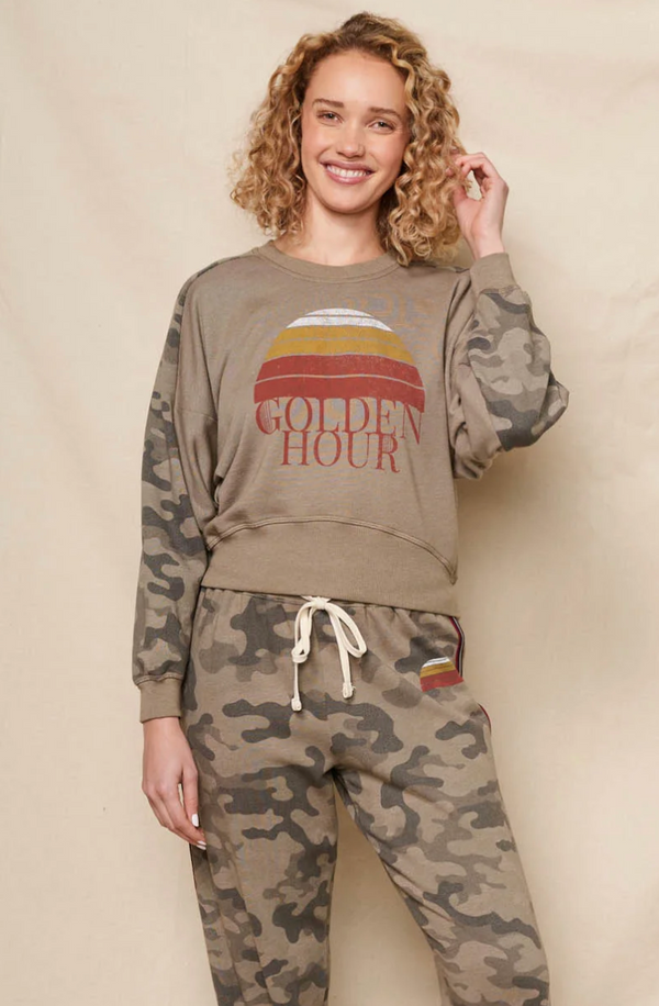 DOLMAN SWEATSHIRT - GOLDEN HOUR