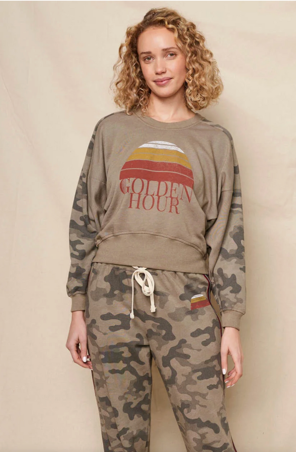 DOLMAN SWEATSHIRT - GOLDEN HOUR