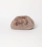 FAUX FUR CLUTCH